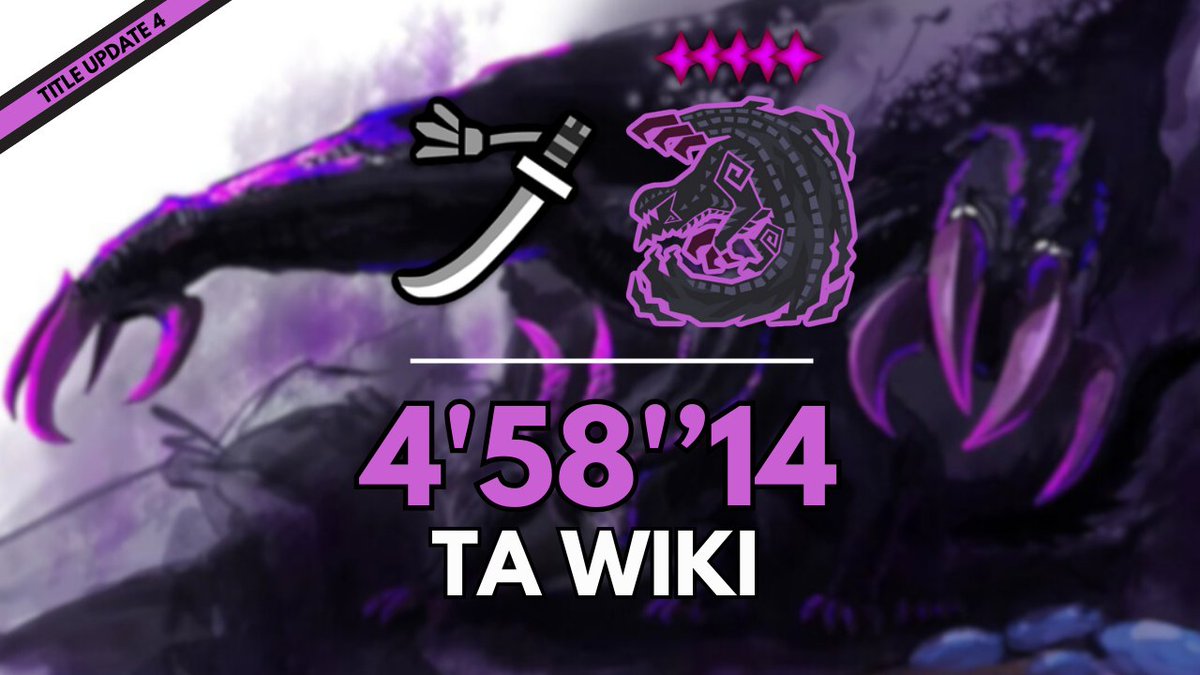kiza691's tweet photo. Sub 5! 🤧

★9 ✦5 Tempered Gore Magala | Longsword Solo - 4'58"14 / 歴戦ゴア・マガラ 太刀ソロ【MHWilds | TA Wiki Rules】

🔗: https://t.co/RFm4D6IdEj

#MHWilds #モンハンワイルズ #GoreMagala #EDN https://t.co/arT55MxVIV