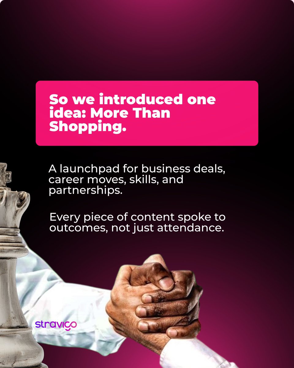 StravigoNG's tweet image. More Than Shopping. #LITF 

We turned Lagos International Trade Fair into a launchpad for deals, careers, and skills. 1M registrations, record attendance, trending #1. Narrative drives impact. #StravigoResults #NigeriaBusiness #Lagosinternationaltradefair