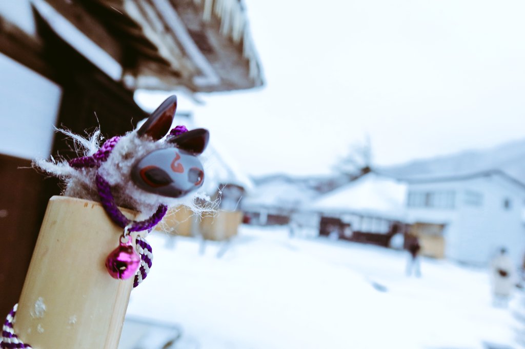 miyaB7770's tweet photo. 見習い狐の管狐の冬☃
#柘榴亭ギャラリー https://t.co/lxp27yfTdF