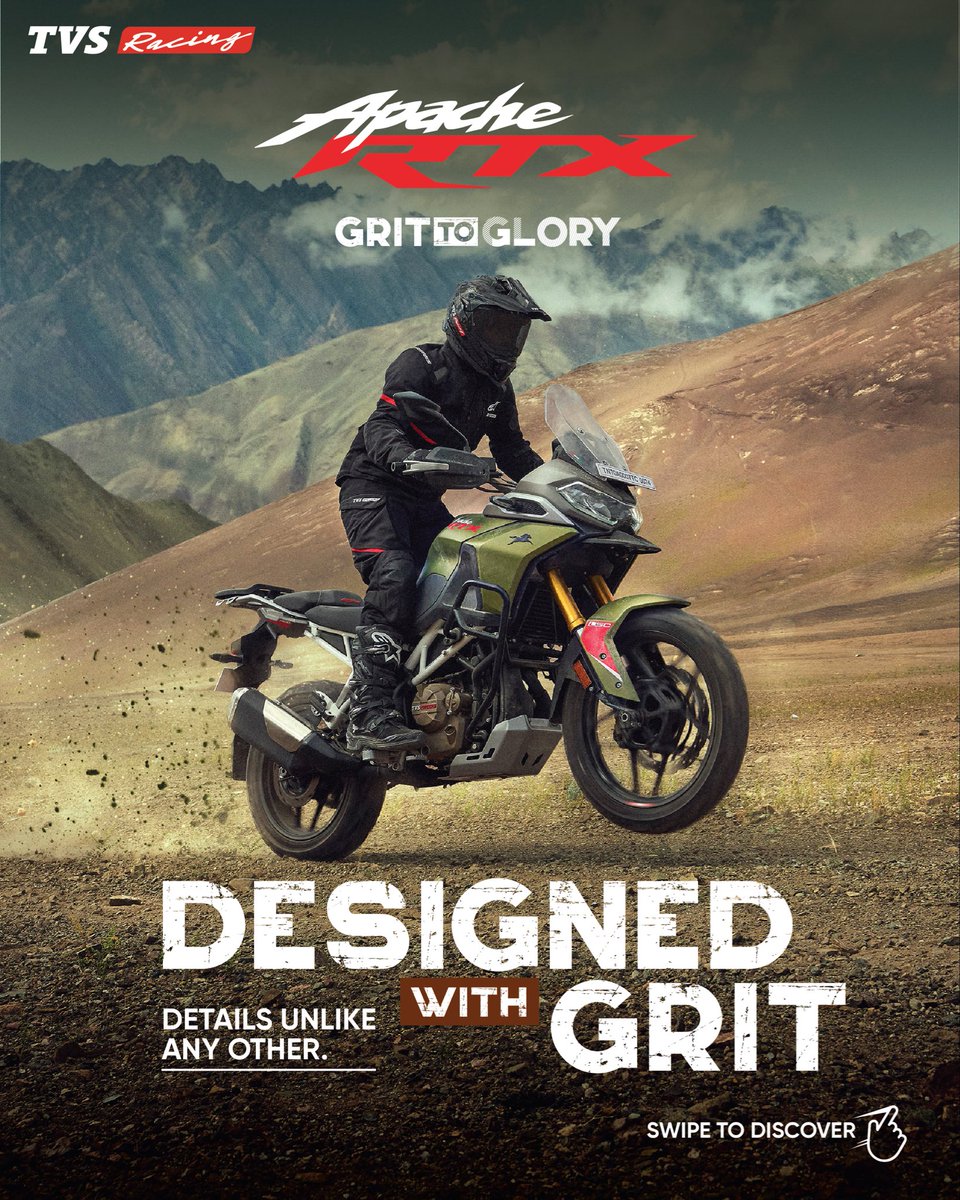 TVS Apache Series tweet media