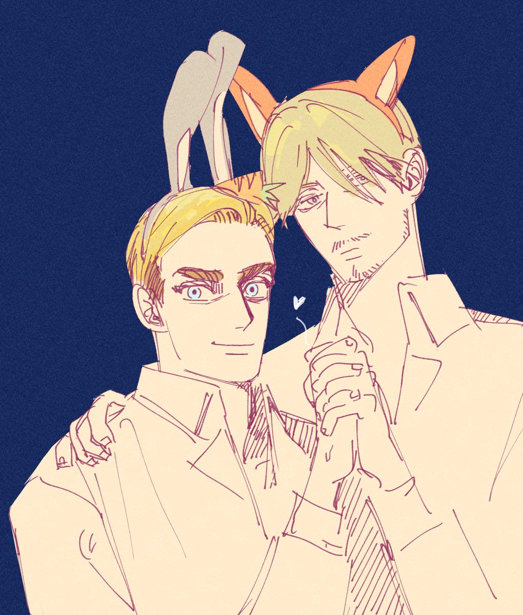 0_0bii's tweet image. 미케와 엘빈