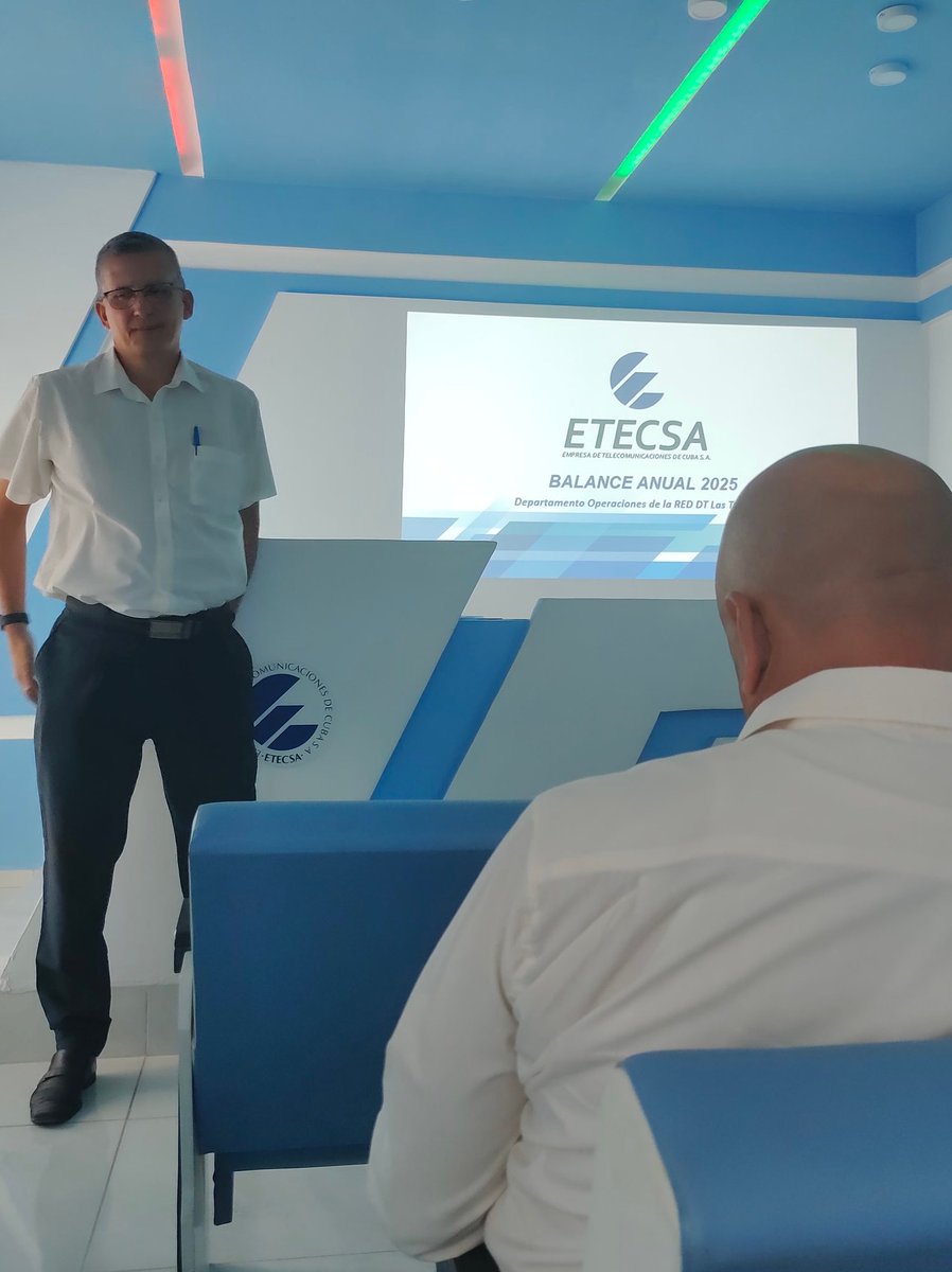 En desarrollo Asamblea de Balance Anual del Departamento Operación y Mantenimiento de #Etecsa_LasTunas