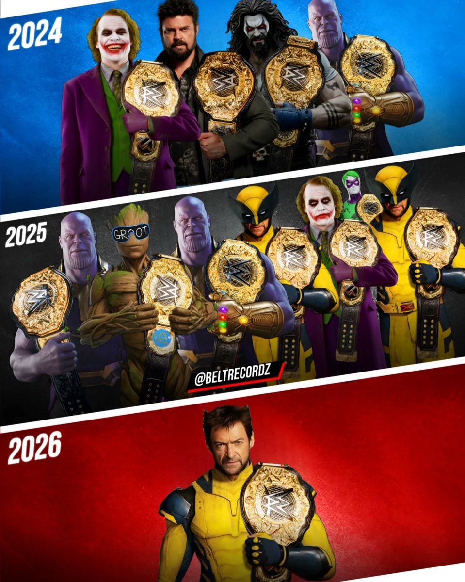 Every WWE World Heavyweight Champion in the Last 2 Years..
