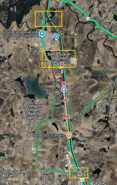 CAtjrrm's tweet photo. @GN_Carreteras @CAPUFE @SS_Edomex buenos días, por favor nos pueden informar a que se debe el cierre de la autopista 55 Toluca-Atlacomulco a la altura de Santa Juana 2a sección, llevamos dos horas en alto total. https://t.co/lOQI1L6MFI