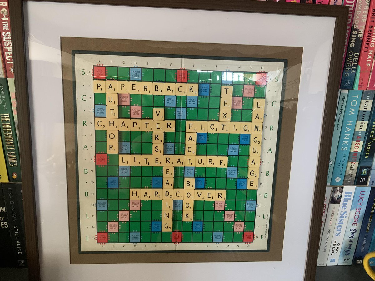 some of my latest available #oneofakind 
#scrabble creations in stock
