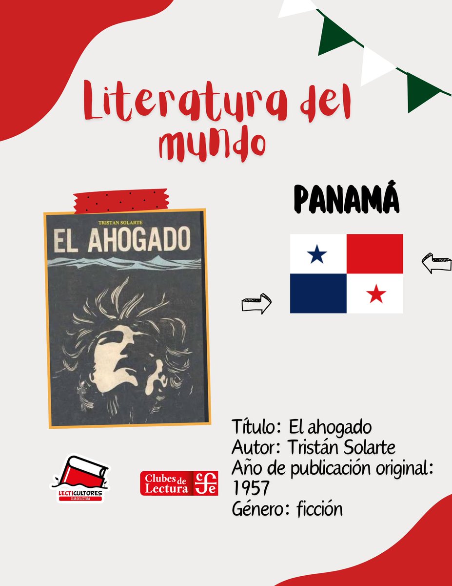 #UnPaísUnLibro #Leer #Books #booklover #instabook
 #Mundo #LiteraturaMundial #LibrosDelMundo #Panamá
 #WorldBooks #elahogado
#tristansolarte