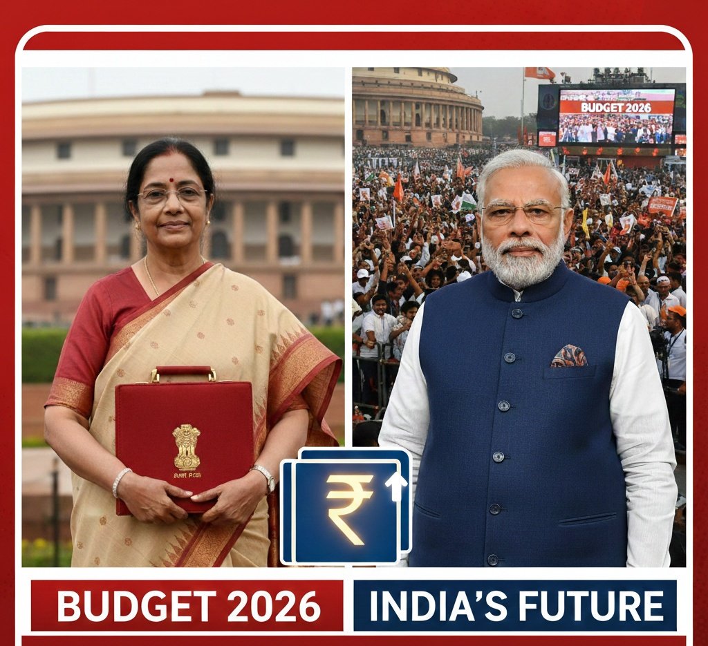 8546Rahul's tweet photo. 🚨 बड़ी खबर: बजट 2026

☀️ मध्यम वर्ग को मिल सकती है बड़ी राहत!
सूत्रों के मुताबिक, वित्त मंत्री निर्मला सीतारमण इस बार इनकम टैक्स स्लैब में बदलाव कर सकती हैं।
☀️क्या आप टैक्स छूट की उम्मीद कर रहे हैं? अपनी राय नीचे बताएं। 👇

#Budget2026 #TaxRelief #NirmalaSitharaman #IndiaNews https://t.co/RloX9UGsd3