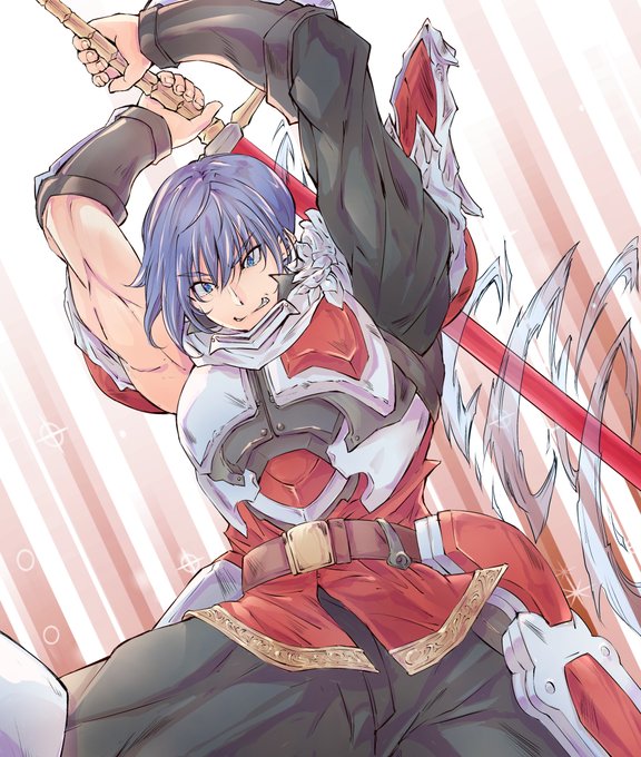 そんなん絶対断空光牙剣やろって思ったので、バリった感じに描こうとしました。
「やあぁってやるぜ!」
パパと顔の骨格にてるし声も似てると思うんだよな 