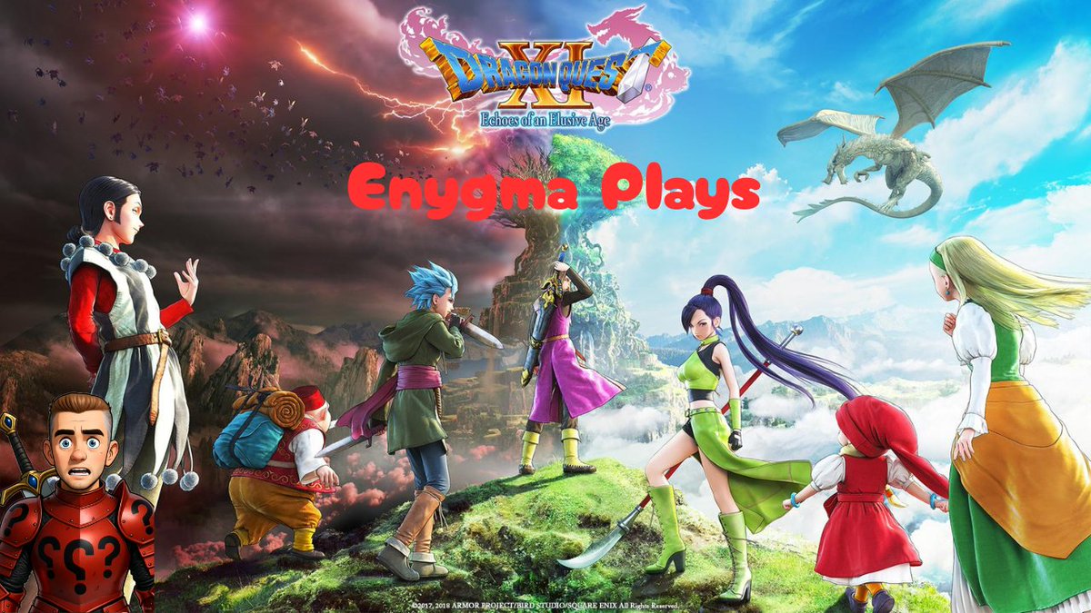 EvilEnygma's tweet image. Friday is here!  Let's jump back into Dragon Quest XI!  Please come HELP ME GROW!  I'll never imrpove without support!

twitch.tv/evilenygma

rumble.com/user/EvilEnygma

youtube.com/@EvilEnygma

#smallstreamer #SmallStreamersConnect #SmallStreamerCommunity