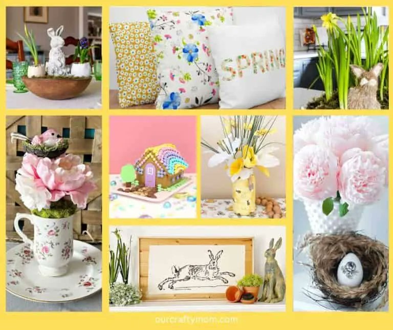 85+ Easy Spring Crafts for Adults for Pretty Spring Decorating 2026 ourcraftymom.com/spring-crafts-… via <a href="/ourcraftymom/">michelle james</a>