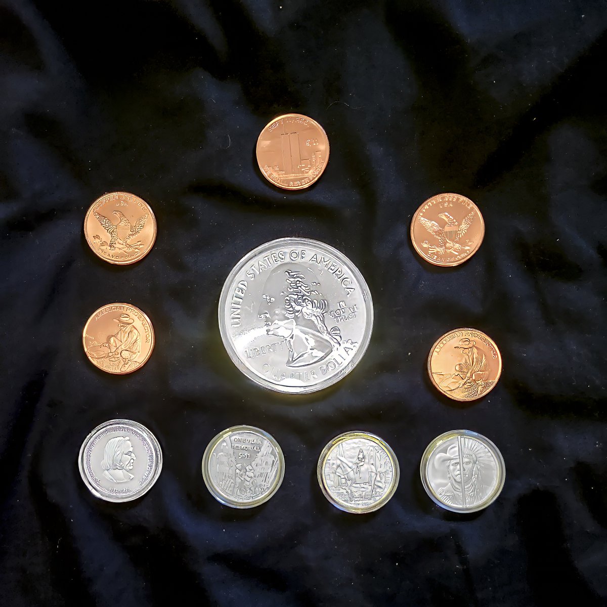 Corvette_Trixie's tweet photo. @IntlStacker Happy Birthday to my Wife. To celebrate I took her to the coin shop and Lego Store. When people ask where you were when SILVER HIT $100. I can say in the Coin shop with my wife buying her Silver and Copper Rounds for her Birthday https://t.co/gyd3VSbTml