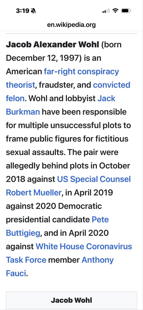 Internetwords's tweet image. Soon as I saw Jacob Wohl I knew it was corruption.
Guys a genuine fraud.