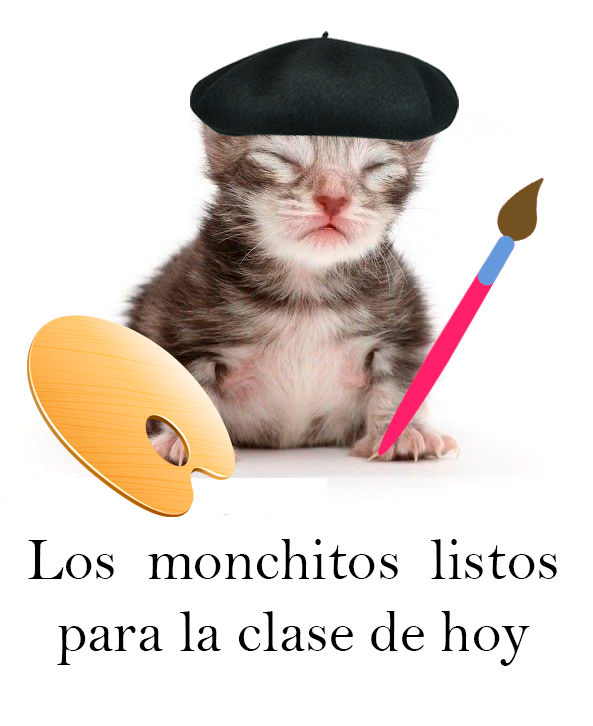 Los monchos listos para las clases de dibujo de hoy de <a href="/MonCherryVT/">MonCherryVT ⭐🪇</a>