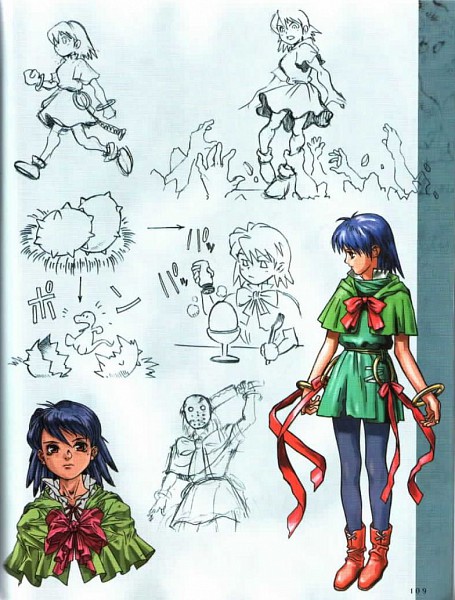 InfinityArk's tweet photo. Most people know Yasuomi Umetsu for his anime like Kite, Mezzo Forte and the recently released (and great) Virgin Punk.  But did you know he also worked on video games?  Here's some of his work in that field, Carrie from Castlevania 64 and the cover of Contra Hard Corps. https://t.co/QQKGWJiOZM