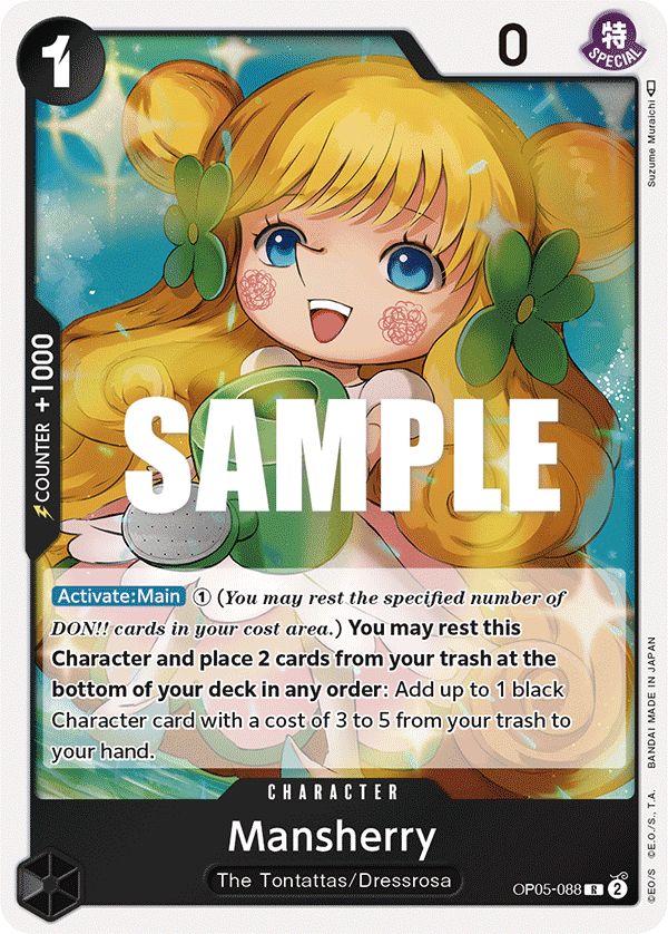 Shirahoshi and Mansherry stonks 📈 Cheap value plays to prevent Brook from decking out at the end of your turn. #OPTCG