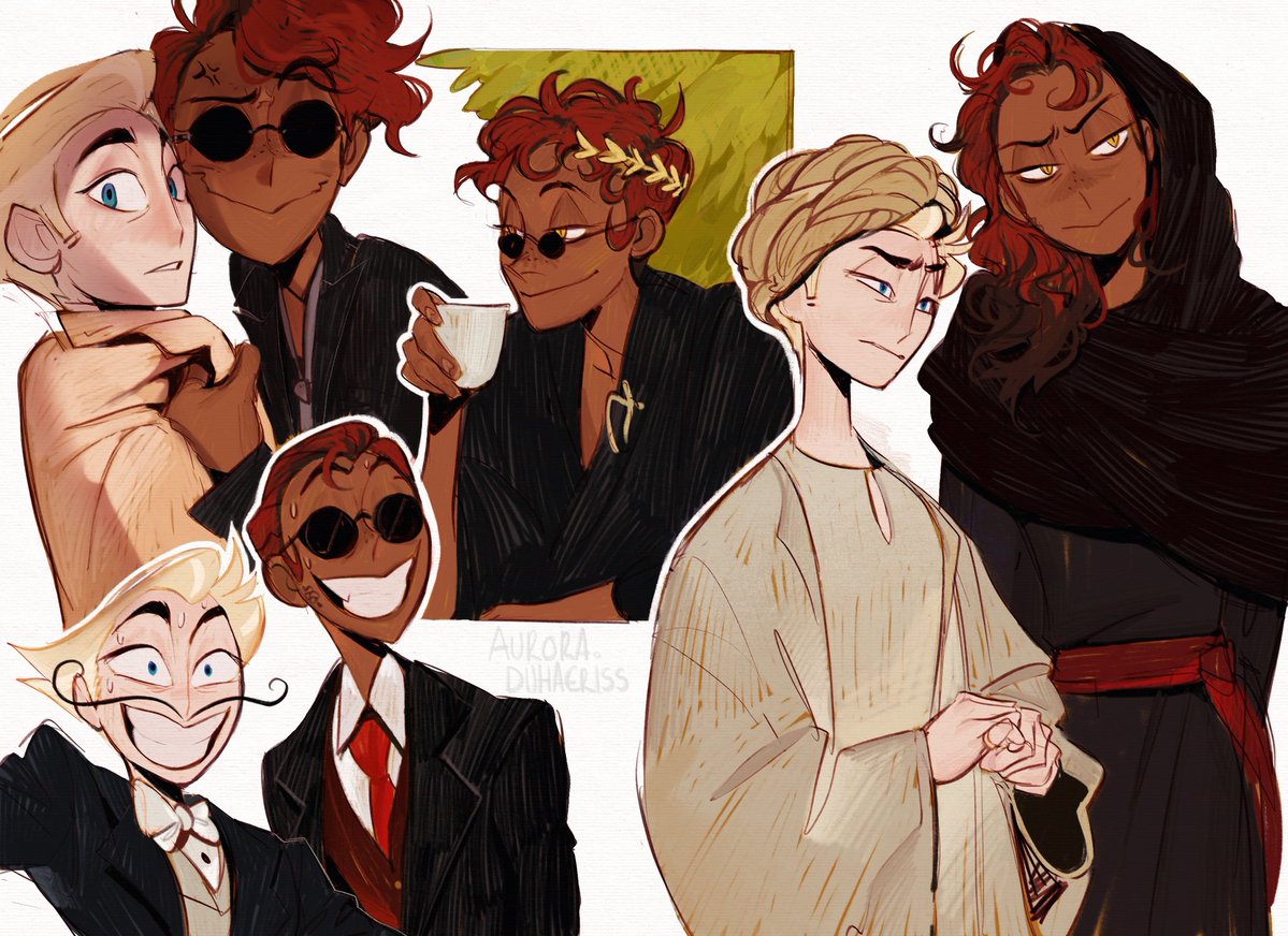 duhaeriss's tweet image. okay HEAR ME OUT #radioapple #goodomens