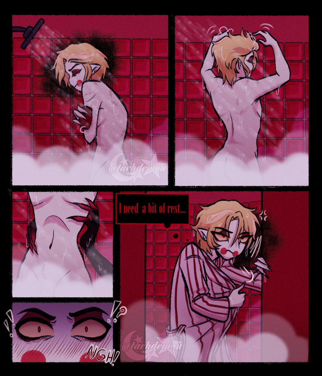 taehdemon's tweet photo. Full Moon #RadioApple AU
Pt.2 [5-8/13] Eng ver.
#HazbinHotel #HazbinHotelAlastor #HazbinHotelLucifer https://t.co/PpQfOIef5l