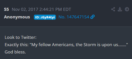 If <a href="/POTUS/">President Donald J. Trump</a> posts anything with a 55 in it...I'm gonna faint!!!  😂😂