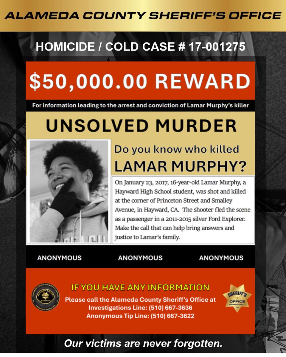 Alameda County Sheriff tweet media