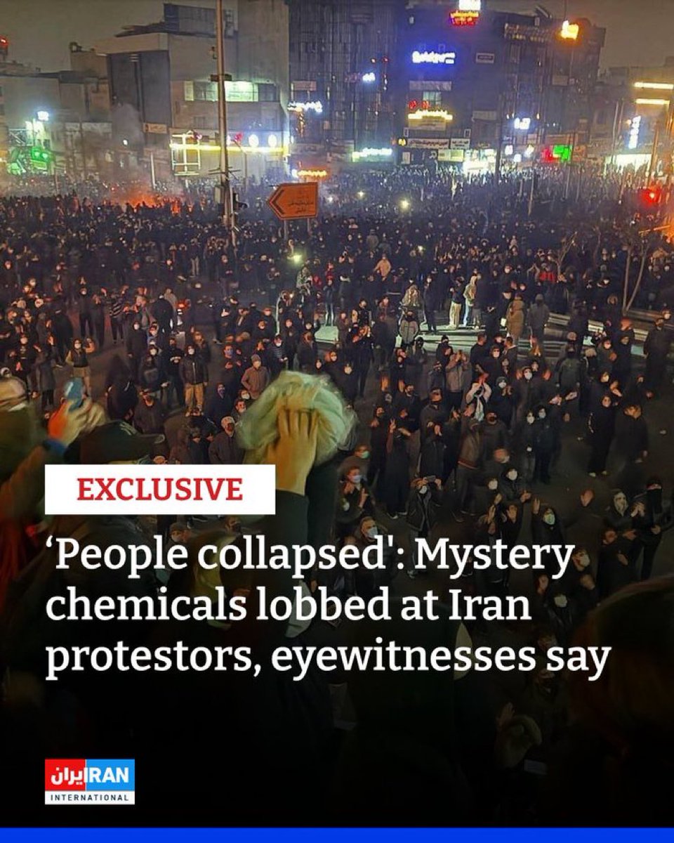 EYakoby's tweet image. BREAKING: Iranians are testifying that the Islamic Republic used chemical weapons against civilians.

Action must be taken against the regime.