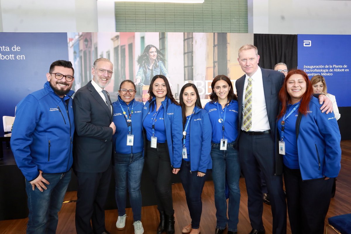 Querétaro se consolida en nuevos nichos de mercado como la industria médica. Hoy inauguramos la planta de <a href="/AbbottNews/">Abbott</a> en nuestro estado, con una inversión de más de 200 MDD y la generación de más de 1,200 nuevos empleos. Proyectos como este fortalecen la economía, impulsan el