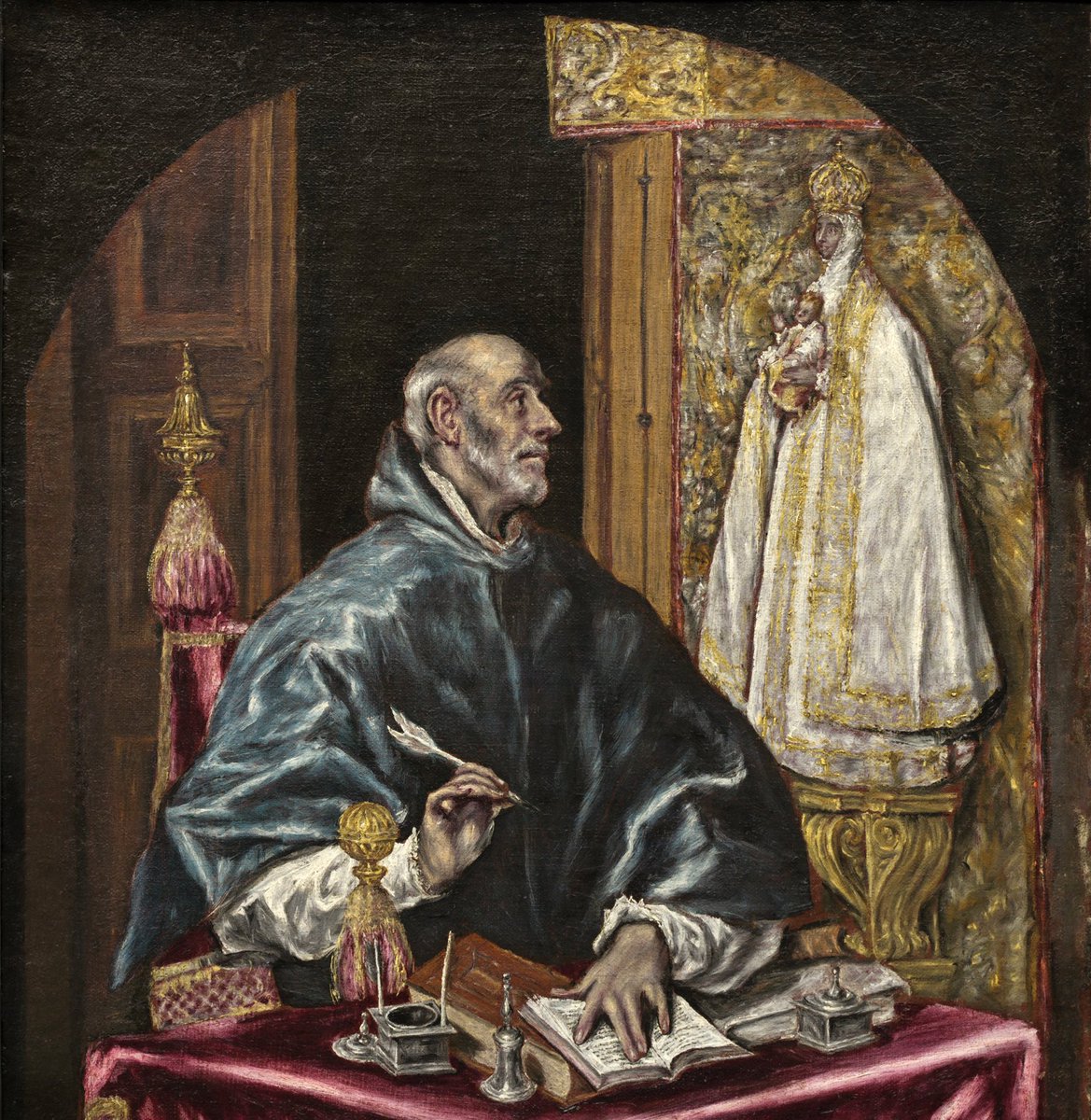FeEspana's tweet photo. Oración colecta:

#Dios todopoderoso, que hiciste a #SanIldefonso insigne defensor de la virginidad de #María; concede a los que creemos en este privilegio de la Madre de tu Hijo, sentirnos amparados por su poderosa y materna intercesión.
Por Jesucristo Nuestro Señor. Amén. https://t.co/hm8v9YG9Ff