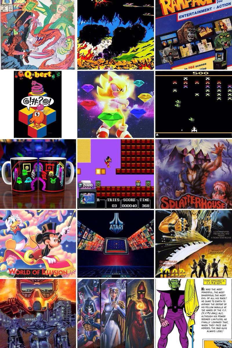 PerSgaard1's tweet photo. Various pop-art and nerd culture. #Popart #Games #Horror https://t.co/MPXNjSt7Mt