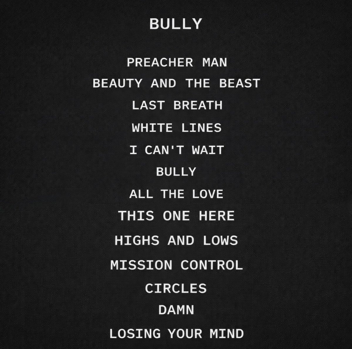 BULLY

YE

1.30.26