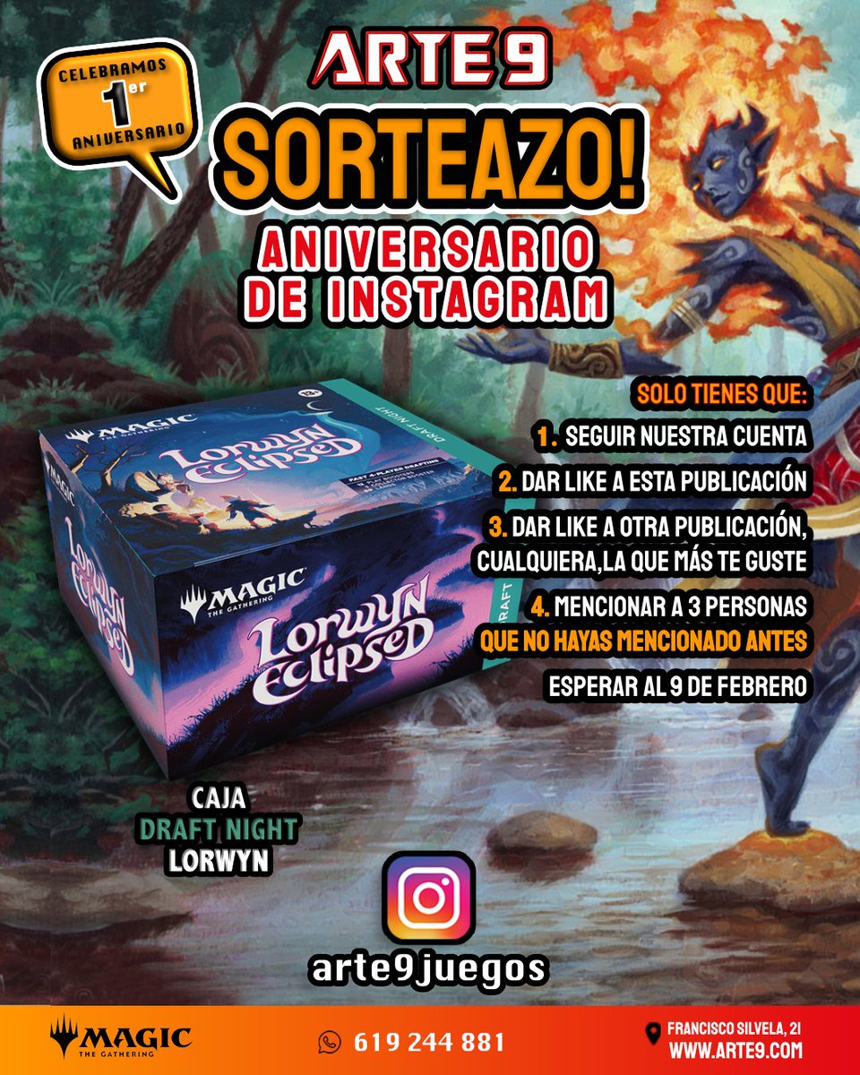 Celebrando nuestro primer aniversario en Instagram... SORTEAZO del Material más buscado del momento!!!!  No te lo pierdas, porque... TOCA!!!! :-D