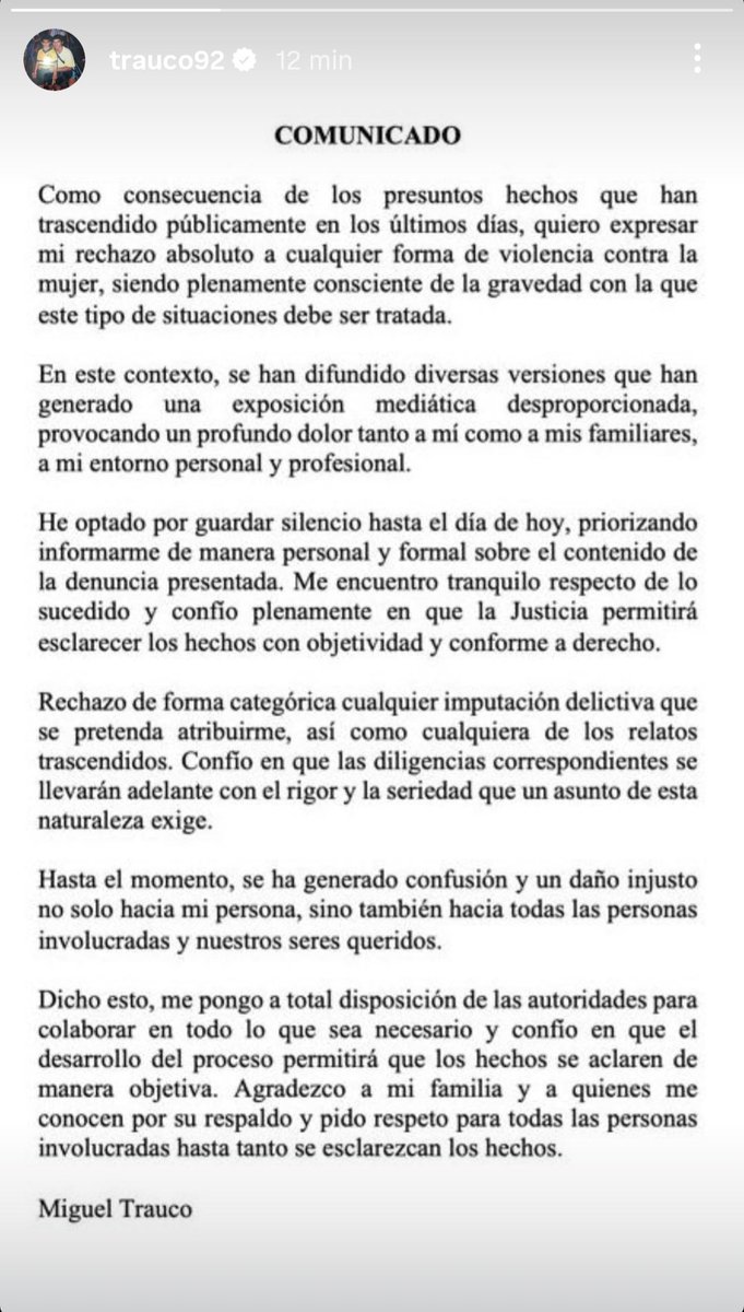 Coyote_Grone's tweet photo. Comunicados de Carlos Zambrano, Miguel Trauco y Sergio Peña. https://t.co/wbxfaUVbUF