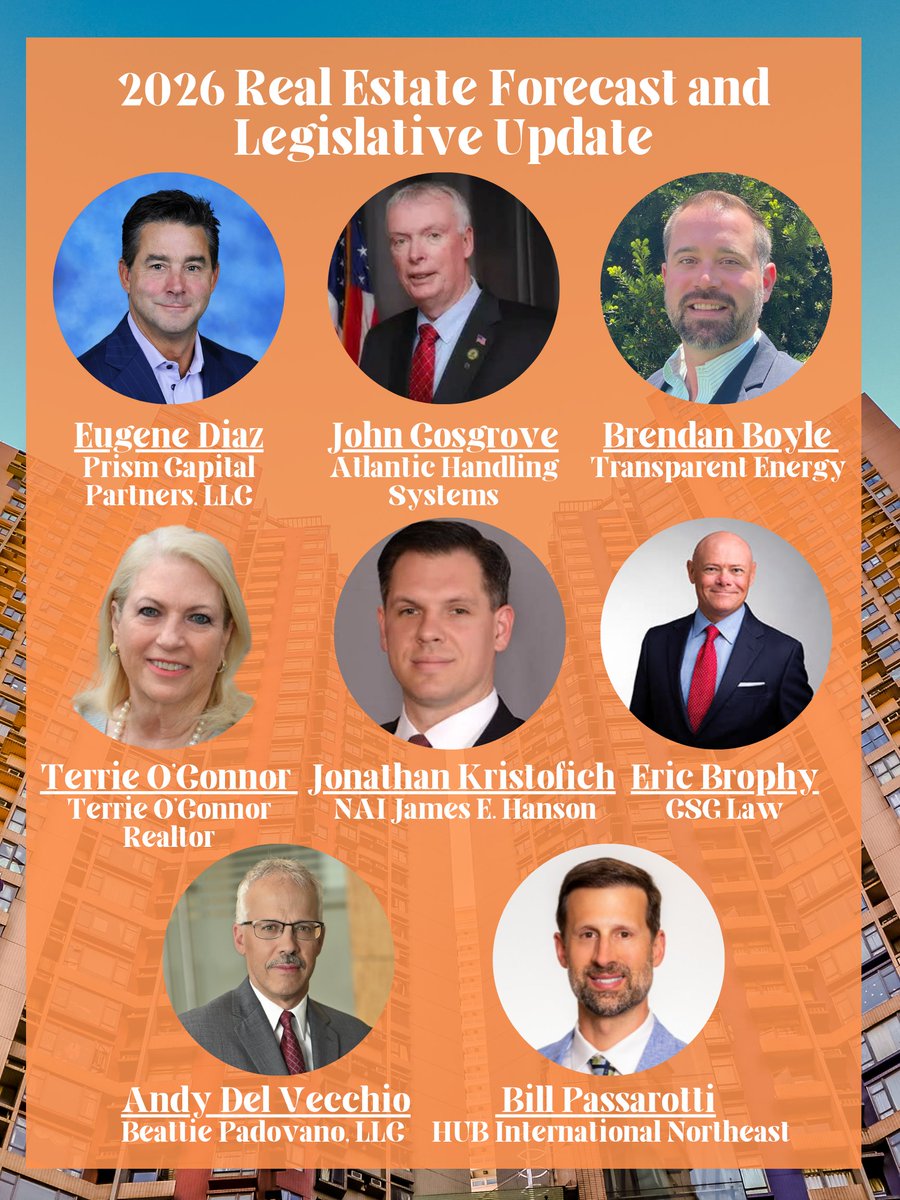 📢 One Week Away! CIANJ’s Real Estate 2026 Forecast &amp; Legislative Update

📅 Friday, January 30th
🕣 8:30 AM – 10:30 AM
📍 Bergen Community College, Lyndhurst, NJ

As we kick off the new year, major shifts in real estate development and construction are on the horizon in...