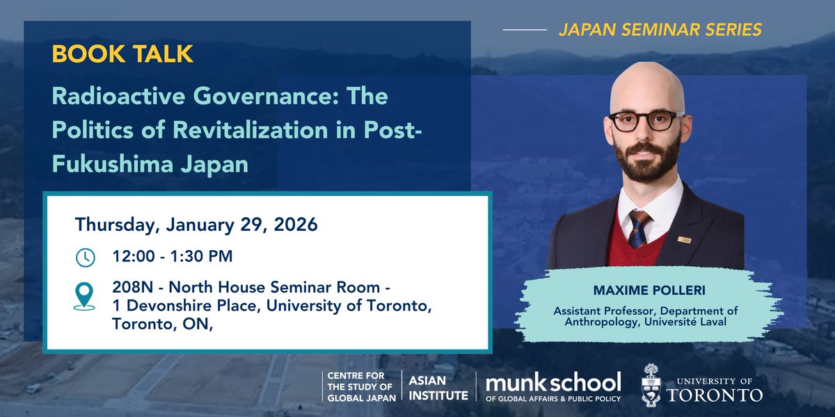 Centre for the Study of Global Japan tweet media