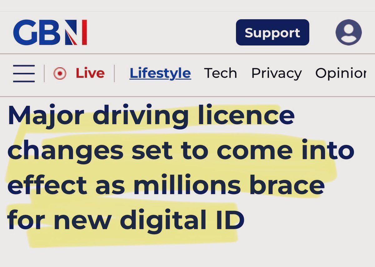 Free_ByTheSea's tweet image. So the sneaky government- who said that digital ID would be optional- are going to drip feed it into every vital aspect of our lives, and hope we don’t notice? 🙄

It’s beginning trials of a digital driving licence- where motorists will store their driving licence on their…