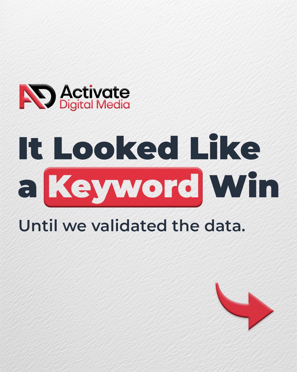 activatedigi's tweet photo. A keyword can look like a win—until you validate what actually drives results.    

Search volume shows demand. It doesn’t tell you how hard it is to rank, what intent sits behind the search, or whether the traffic will translate into meaningful visibility.    

That’s why we validate keywords using difficulty, intent, and ranking forecasts like Potential Position and Potential Traffic—then compare everything in bulk to identify terms that are both winnable and valuable.    

At ADM, we build SEO strategies on validation, not assumptions. If you want a keyword plan built for leads and revenue, let’s talk. #SEOStrategy #KeywordResearch #DigitalMarketing #ContentStrategy #ActivateDigitalMedia