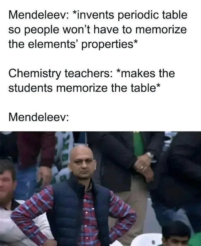 miniapeur's tweet image. Good guy Mendeleev