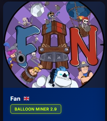 🎉 NEW COACH!

Welcome Fan to Royale Academy, the undisputed best Balloon Miner 2.9 player. 

Now available for coaching at Royale Academy.

#ClashRoyale #RoyaleAcademy