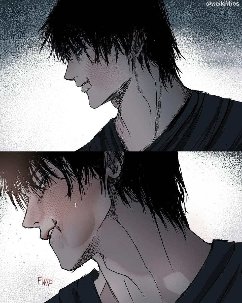 Satosuguart's tweet image. Toji version with iconic scene 🫶🏻 #TojiFushiguro #jujutsukaisen