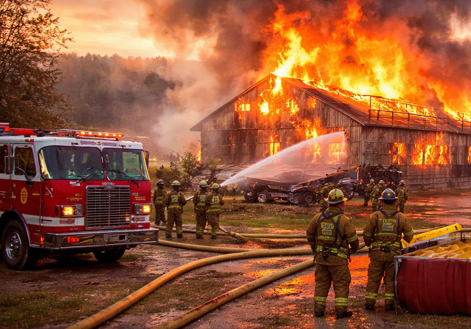 LiveBetterLoCo's tweet image. Barn Fire Destroys Storage Building in Western Loudoun, Cause Ruled Accidental ift.tt/1eOlr53