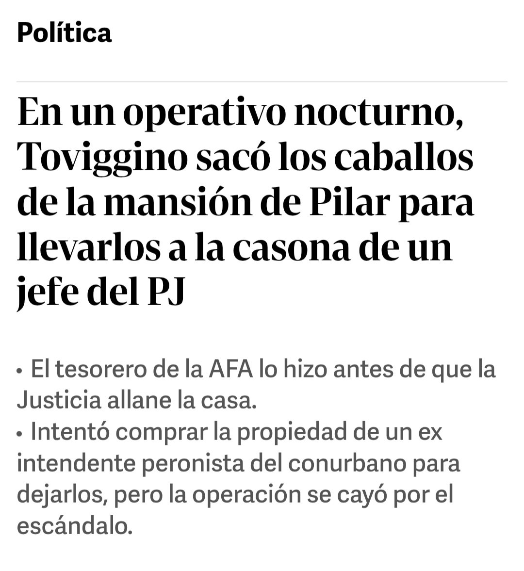danilerer's tweet image. José López sacó de su casa los bolsos de noche, Toviggino los caballos...

Dos delincuentes del mismo calibre.
