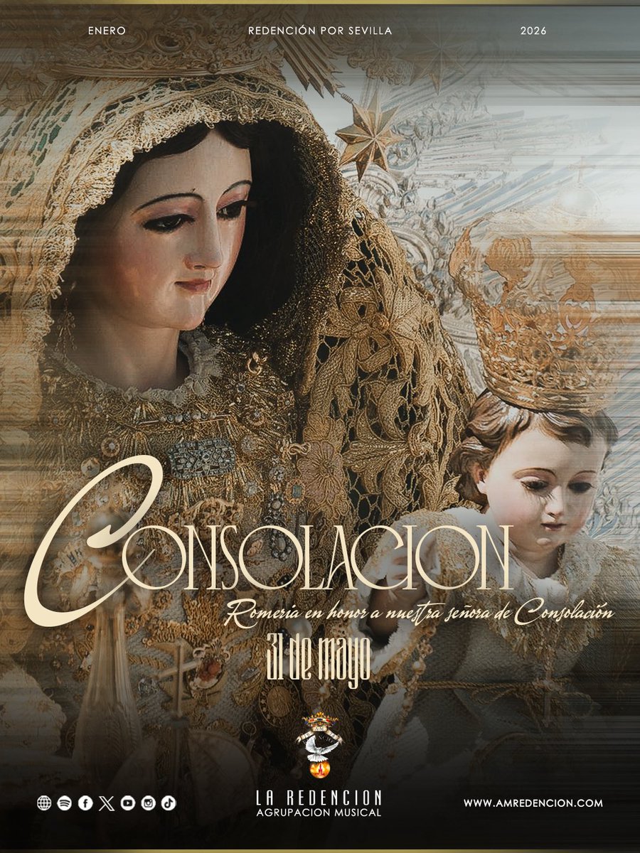 Recientemente quedó formalizado nuestro compromiso con la <a href="/HdadConsolacion/">Hdad. de Consolación</a> de Carrión de los Céspedes, de cara a la próxima romería en honor a Ntra. Sra. de Consolación en la que, por primera vez, pondremos nuestros sones a su tradicional 𝗥𝗼𝗺𝗲𝗿𝗼.

Nuestro agradecimiento a