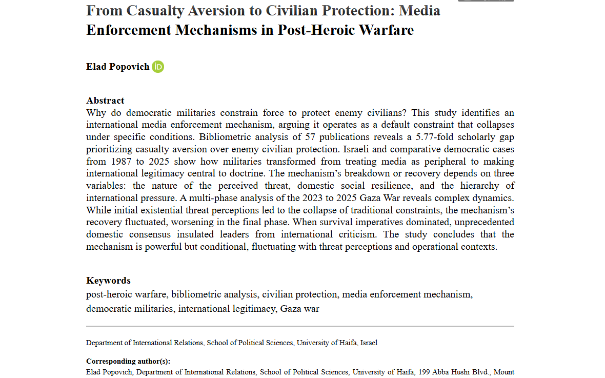 Armed Forces & Society tweet media