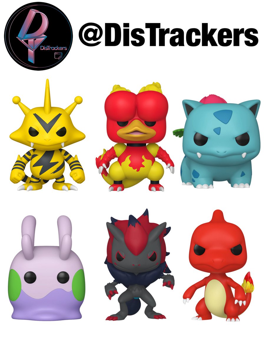 RT @DisTrackers: First look at new Pokémon Pops! Available on
