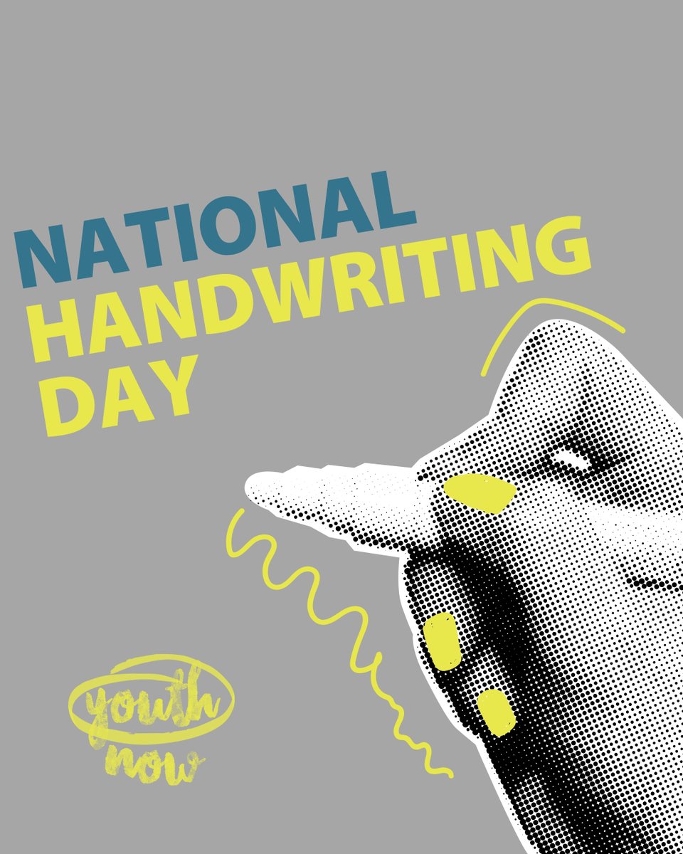 It’s National Handwriting Day ✍️
Writing can be a simple way to slow down, reflect, and express yourself. Try journaling, drawing, or writing a note to someone you care about.
#FindYourGood through creativity.