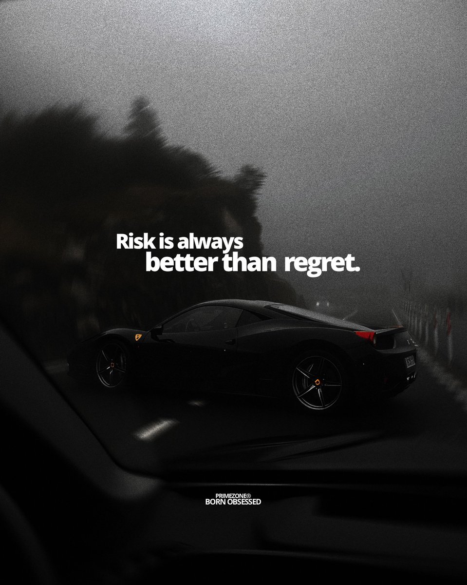 Mind_Essentials's tweet image. Risk it or Regret it.