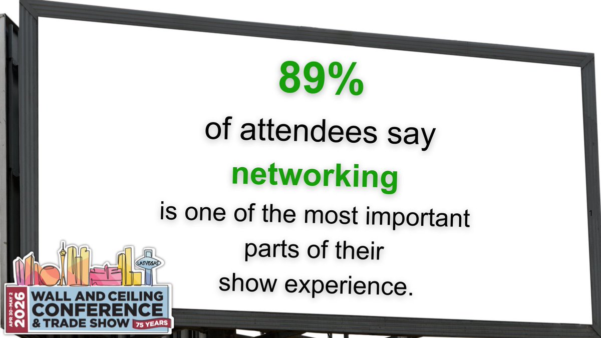 WallCeilingShow's tweet photo. Your peers will be there. 

Connect with contractors who face the same challenges—and share real solutions. 
Register today. https://t.co/nDLcd8Bg08 

#WallAndCeiling #Construction #Contractors #Drywall https://t.co/N9yJpjj5sp