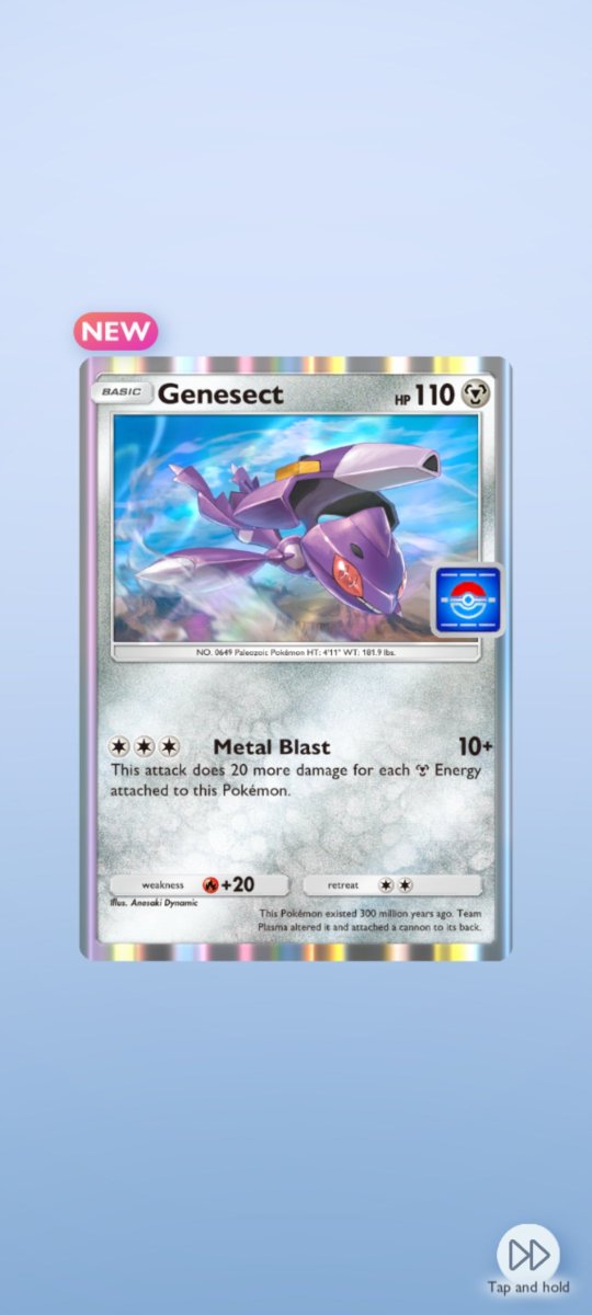 infma5's tweet photo. Hasta que salió el desgraciado, ahora sí evento terminado con todas las misiones y cartas
#PokemonTCGPocket #genesect https://t.co/zaGm0Ruc69