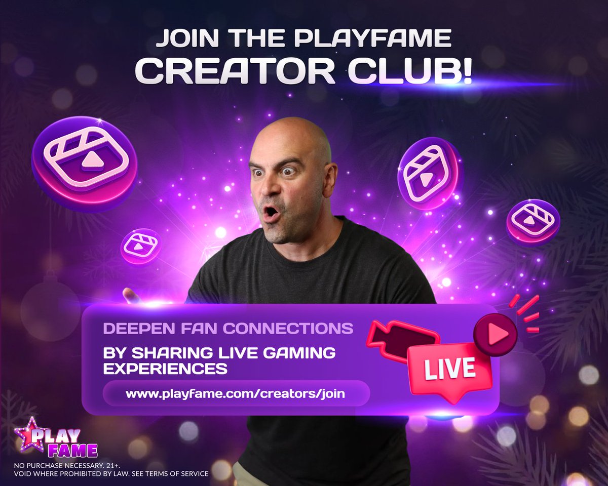 PlayFame tweet media
