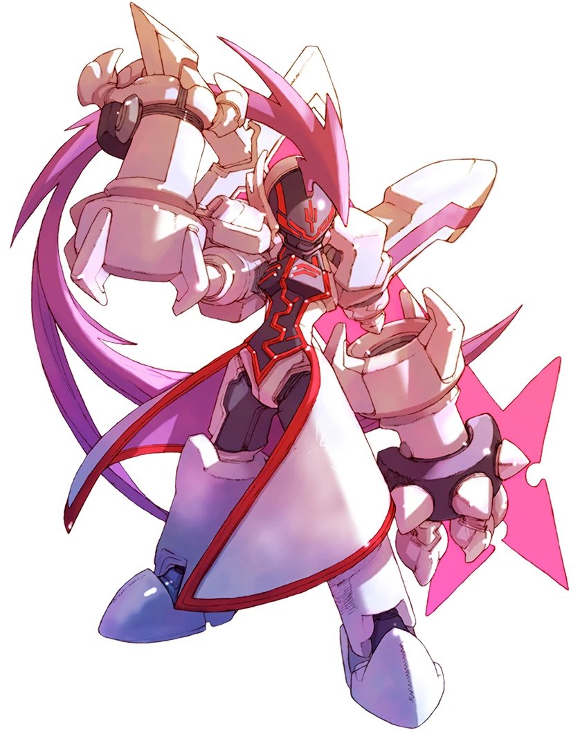 Corvinelle's tweet image. Oh, Omega... a wonderful, beautiful villain you are in concept, and so much more you could have been in execution. Please let us see this specimen again someday, Capcom...