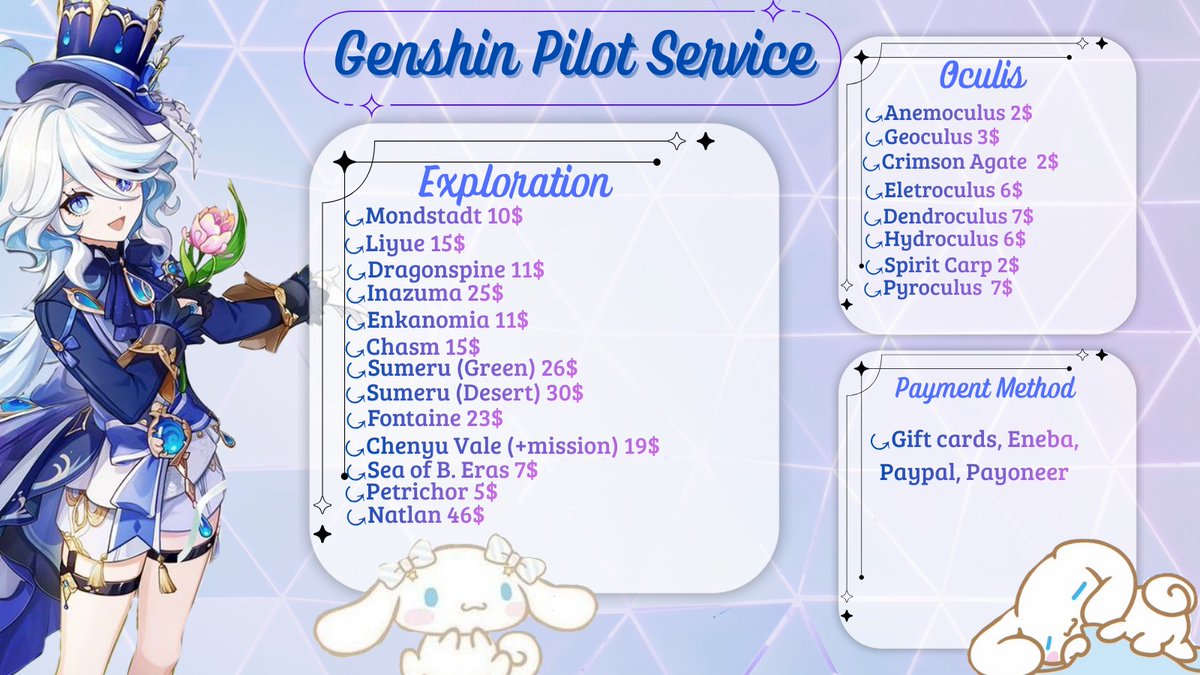 ⋆.𐙚 ̊ yuki 🌸 Genshin Pilot 21 proofs tweet media