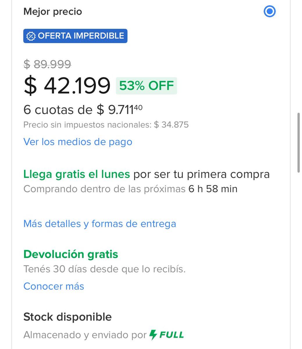 Ahorrá con Anabella tweet media